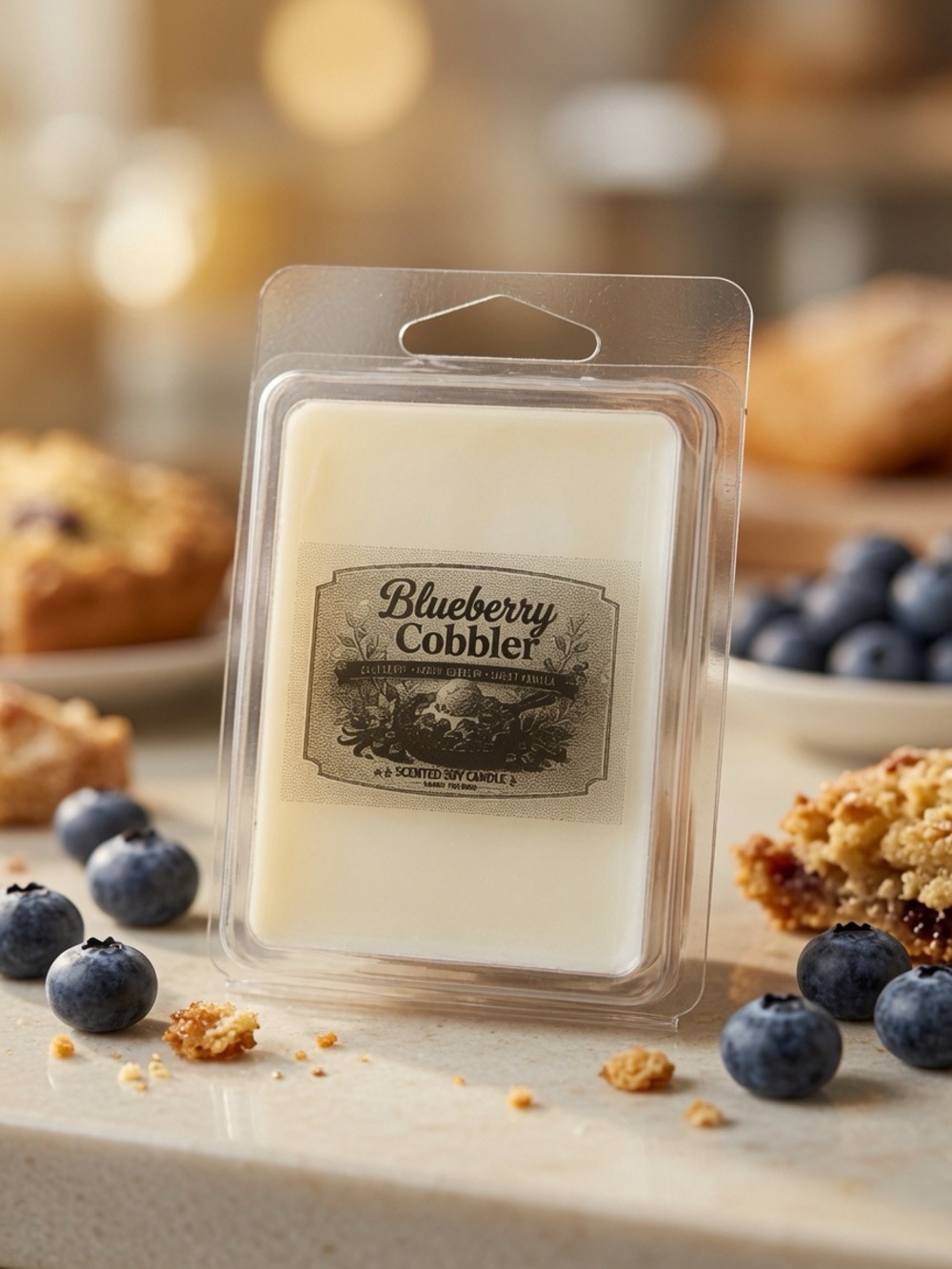 Blueberry Cobbler Soy Wax Melts - Irresistible Handmade Scented Wax Melts
